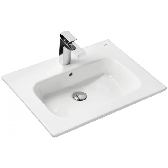 Тумба с раковиной ROCA Lago 60 белый глянец