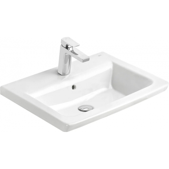 Тумба с раковиной ROCA Up 60 белый глянец