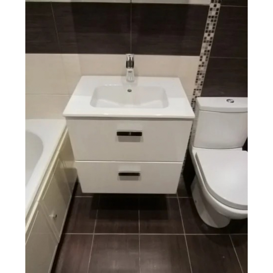 Тумба с раковиной ROCA Victoria Nord 60 белая