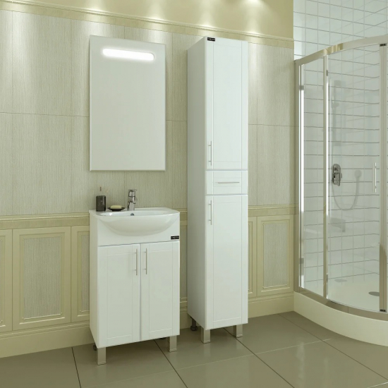 Тумба с раковиной САНТА Дублин 50 напольная