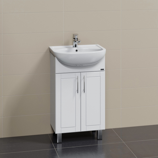 Тумба с раковиной САНТА Дублин 50 напольная