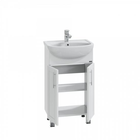 Тумба с раковиной САНТА Дублин 50 напольная