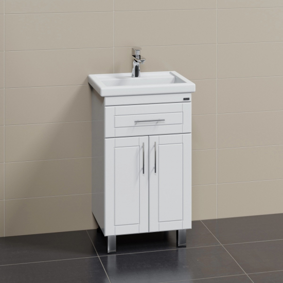 Тумба с раковиной САНТА Дублин 50 с 1 ящиком