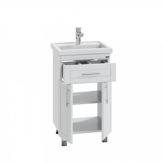 Тумба с раковиной САНТА Дублин 50 с 1 ящиком