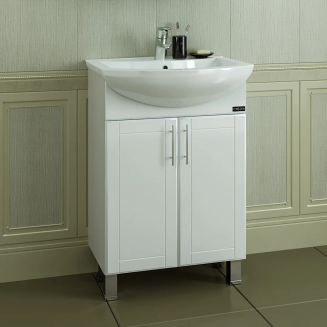 Тумба с раковиной САНТА Дублин 60 напольная