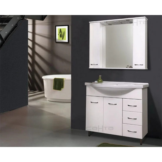 Тумба с раковиной САНТА Эльбрус 100