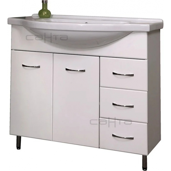 Тумба с раковиной САНТА Эльбрус 100