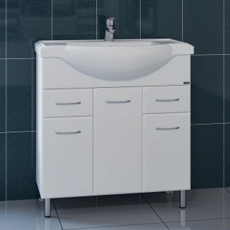 Тумба с раковиной САНТА Эльбрус 80