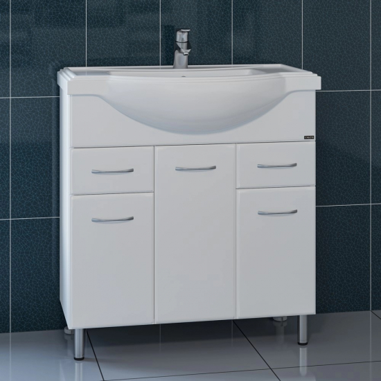 Тумба с раковиной САНТА Эльбрус 80