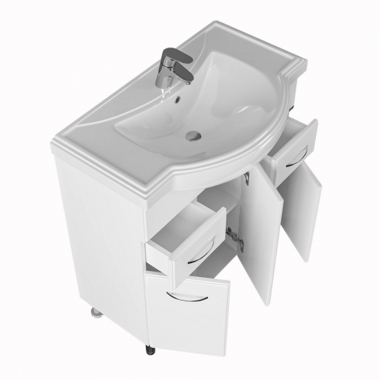 Тумба с раковиной САНТА Эльбрус 80