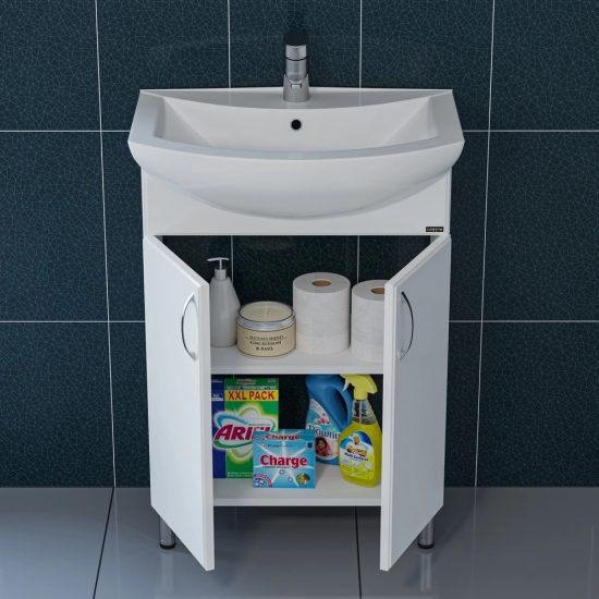 Тумба с раковиной САНТА Грация 60 