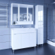 Тумба с раковиной САНТА Лондон 100 напольная, 3 двери, раковина Классик 100