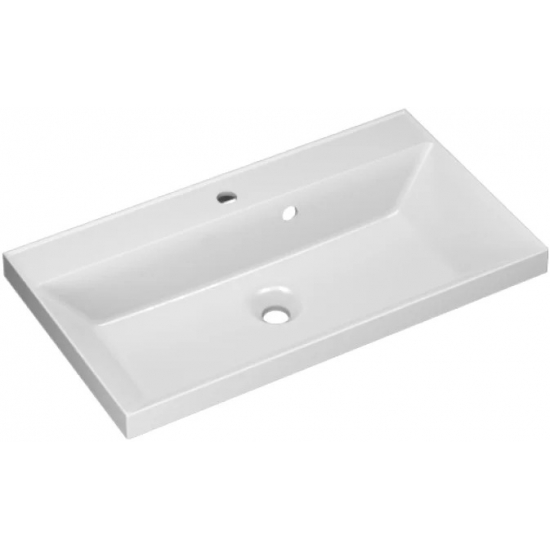 Тумба с раковиной САНТА Лондон 100 подвесная, раковина Классик 100