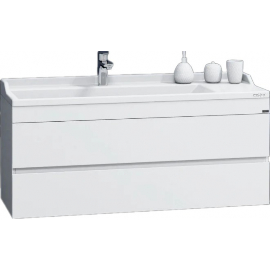 Тумба с раковиной САНТА Марс 120 подвесная, 2 ящика