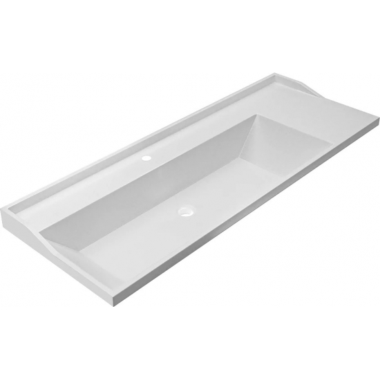 Тумба с раковиной САНТА Марс 120 подвесная, 2 ящика