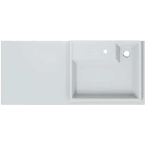 Тумба с раковиной САНТА Марс 48 R правая, подвесная, для стиральной машины