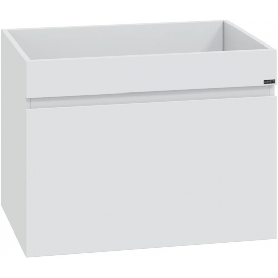 Тумба с раковиной САНТА Марс 69 R правая подвесная, с ящиком, для стиральной машины