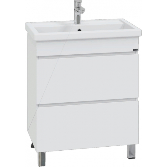 Тумба с раковиной САНТА Марс 70 напольная, с 2 ящиками