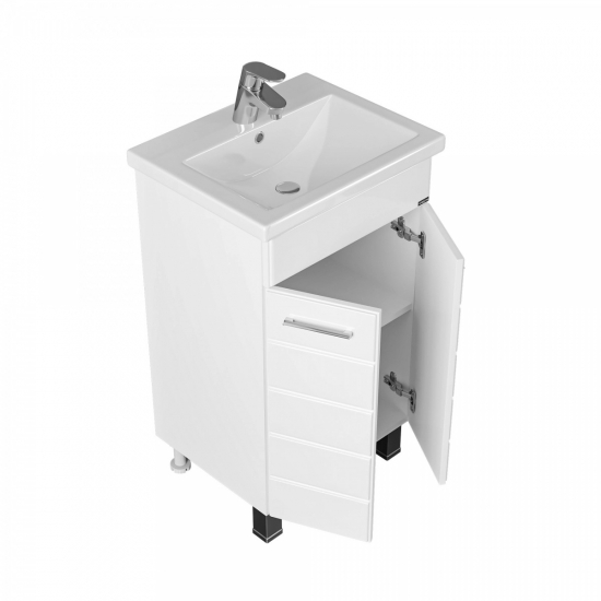 Тумба с раковиной САНТА Омега 50 напольная