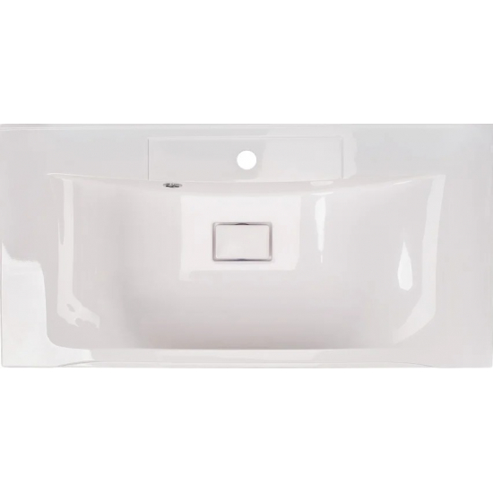 Тумба с раковиной САНТА Омега 90 подвесная, раковина Elen 90