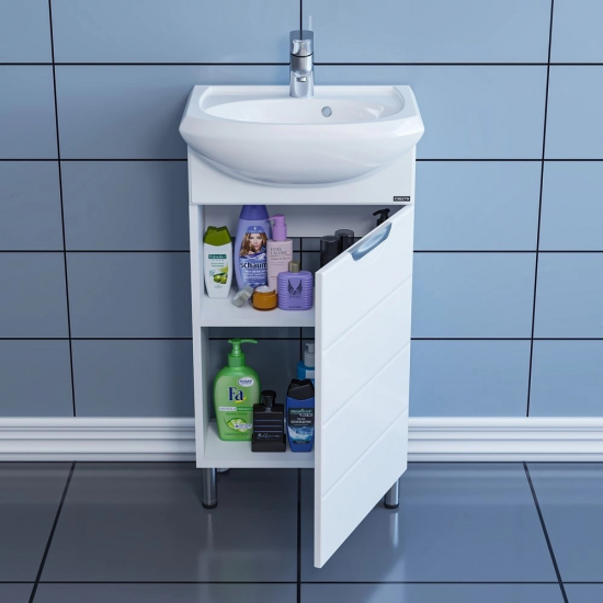 Тумба с раковиной САНТА Родос 45 напольная