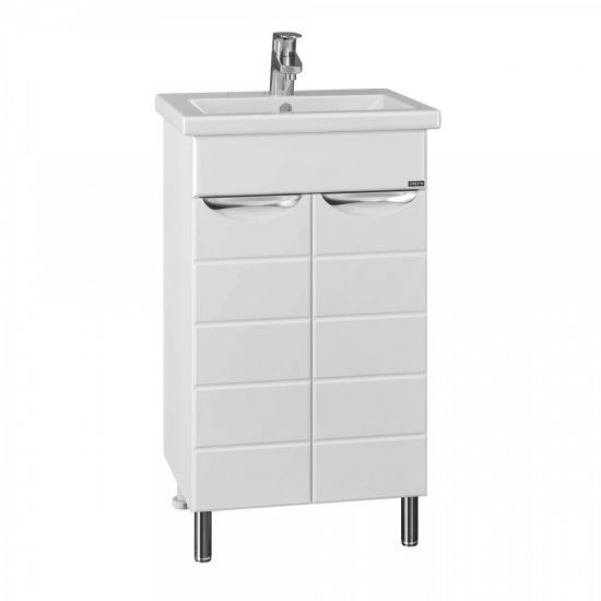 Тумба с раковиной САНТА Родос 50 напольная, раковина Фостер 50