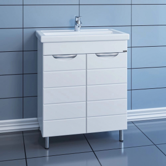 Тумба с раковиной САНТА Родос 70 напольная, раковина Фостер 70