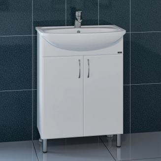 Тумба с раковиной САНТА Сити 60