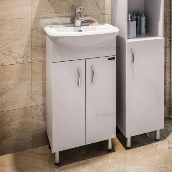 Тумба с раковиной САНТА Уют 45