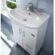 Тумба с раковиной САНТА Уют 55 2 двери, 2 ящика