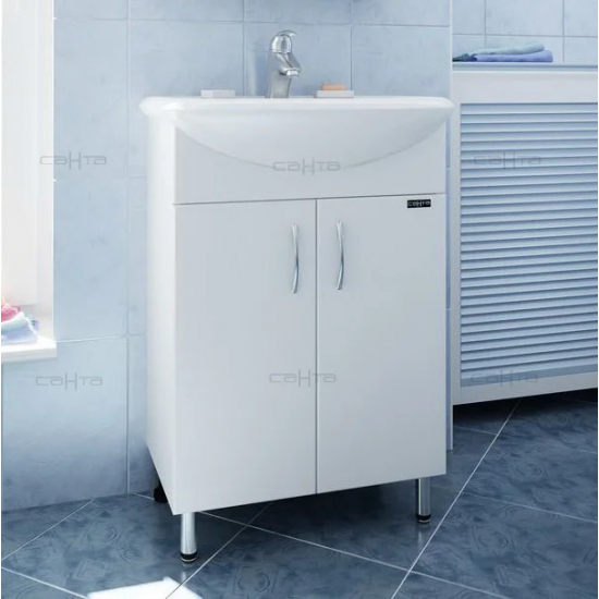 Тумба с раковиной САНТА Уют 55