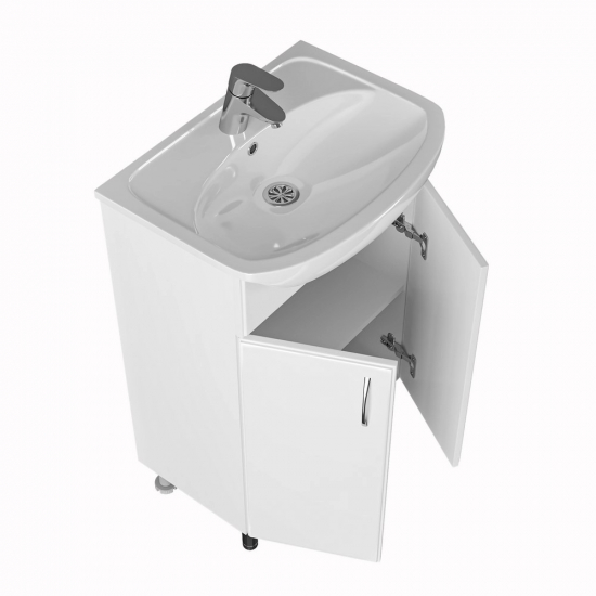 Тумба с раковиной САНТА Уют 55