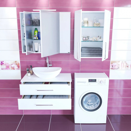 Тумба с раковиной САНТА Вегас 90 подвесная