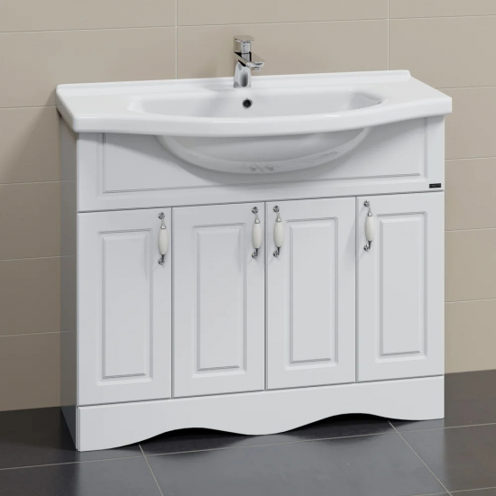 Тумба с раковиной САНТА Верона 100 напольная