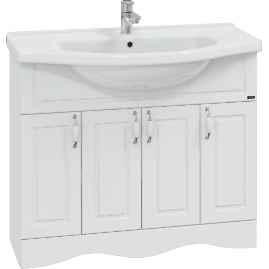 Тумба с раковиной САНТА Верона 100 напольная