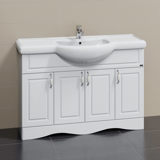 Тумба с раковиной САНТА Верона 120 напольная