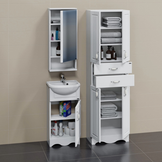 Тумба с раковиной САНТА Верона 45 напольная