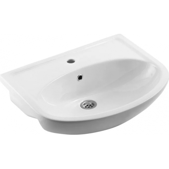 Тумба с раковиной САНТА Верона 60 подвесная, 2 ящика