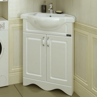 Тумба с раковиной САНТА Верона 60 угловая