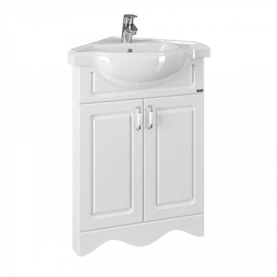 Тумба с раковиной САНТА Верона 60 угловая