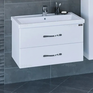 Тумба с раковиной САНТА Виктория 80 подвесная