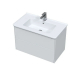 Тумба с раковиной SOLE Ultra 80 подвесная, белая матовая