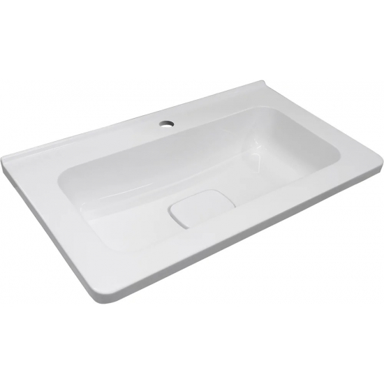 Тумба с раковиной STYLE LINE Бергамо Мини 60 Люкс Plus подвесная, антискрейтч серая