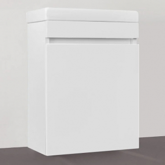 Тумба с раковиной STYLE LINE Compact 40 Люкс, белая