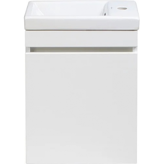 Тумба с раковиной STYLE LINE Compact 40 Люкс, белая