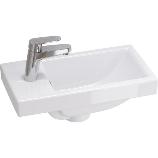 Тумба с раковиной STYLE LINE Compact 40 Люкс, белая