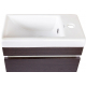 Тумба с раковиной STYLE LINE Compact 40 Люкс, венге