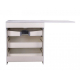 Тумба с раковиной STYLE LINE Даллас 140 Люкс Plus R напольная, белая, 3 ящика
