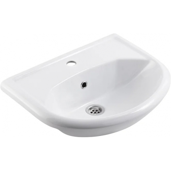 Тумба с раковиной STYLE LINE Эко Фьюжн №9 55 белая