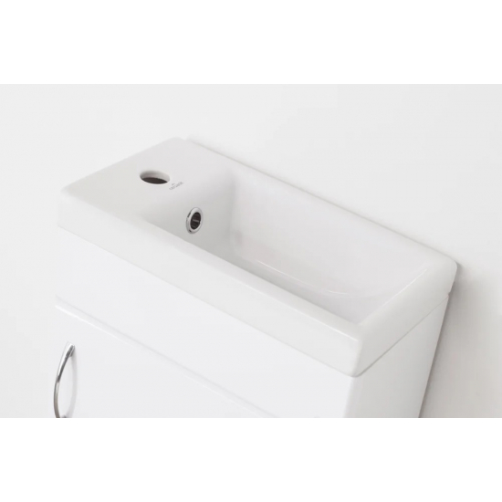 Тумба с раковиной STYLE LINE Эко Стандарт №1 40 белая